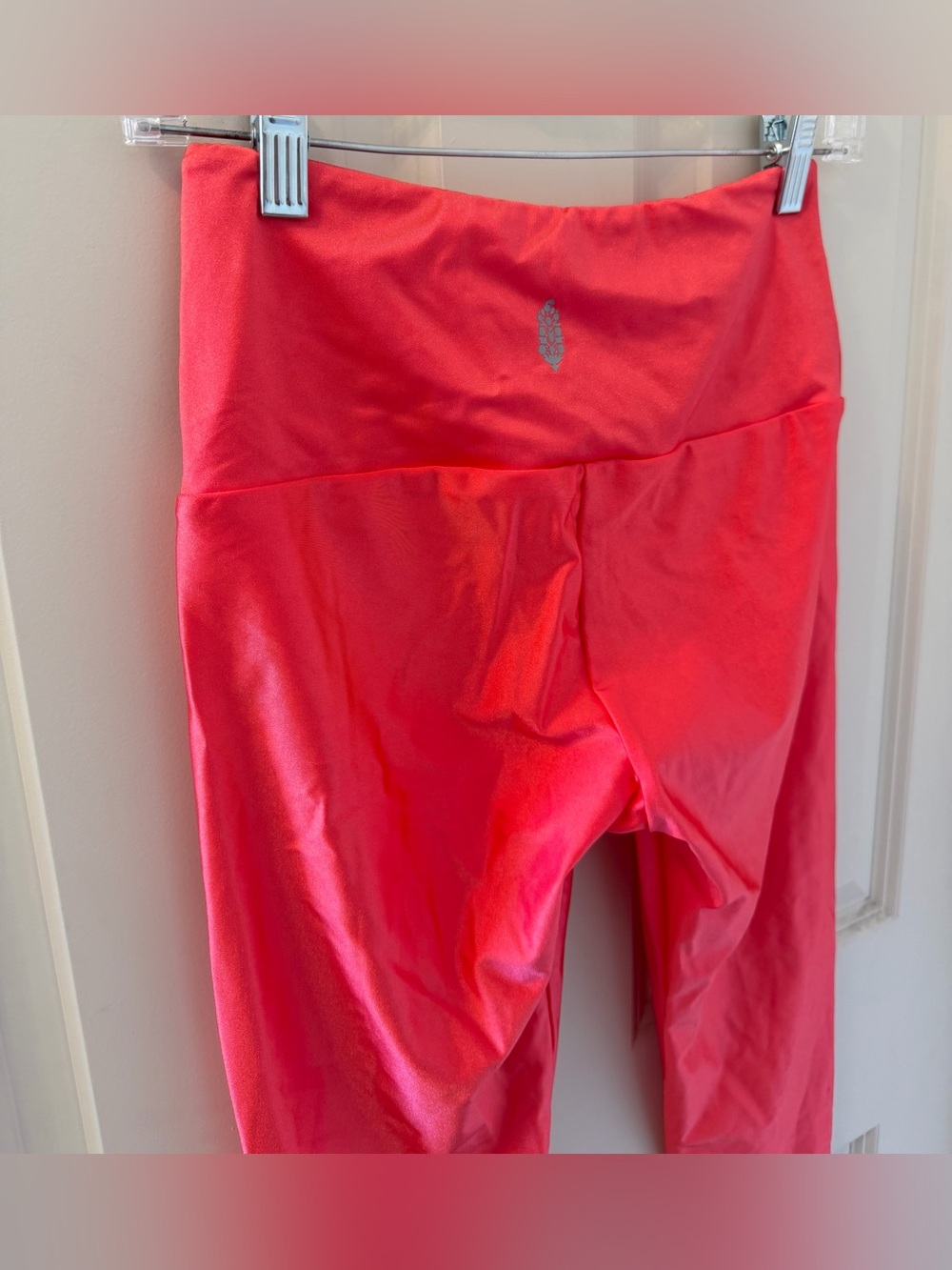 NWT Free People Movement Goldsheep High Shine Leggings in Pink, Size Medium - Picture 5 of 11